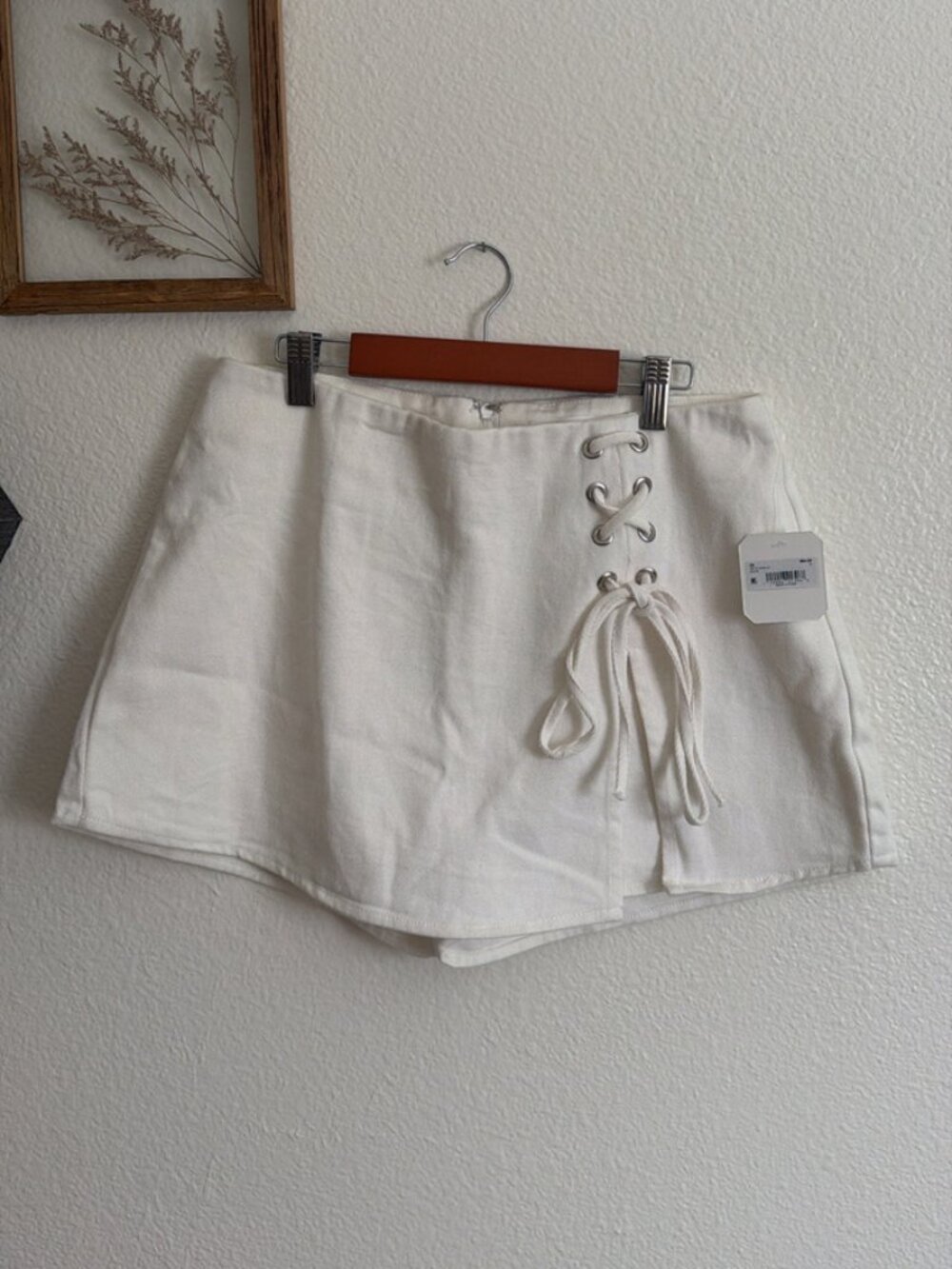 Altar'd State Lace Up Skort